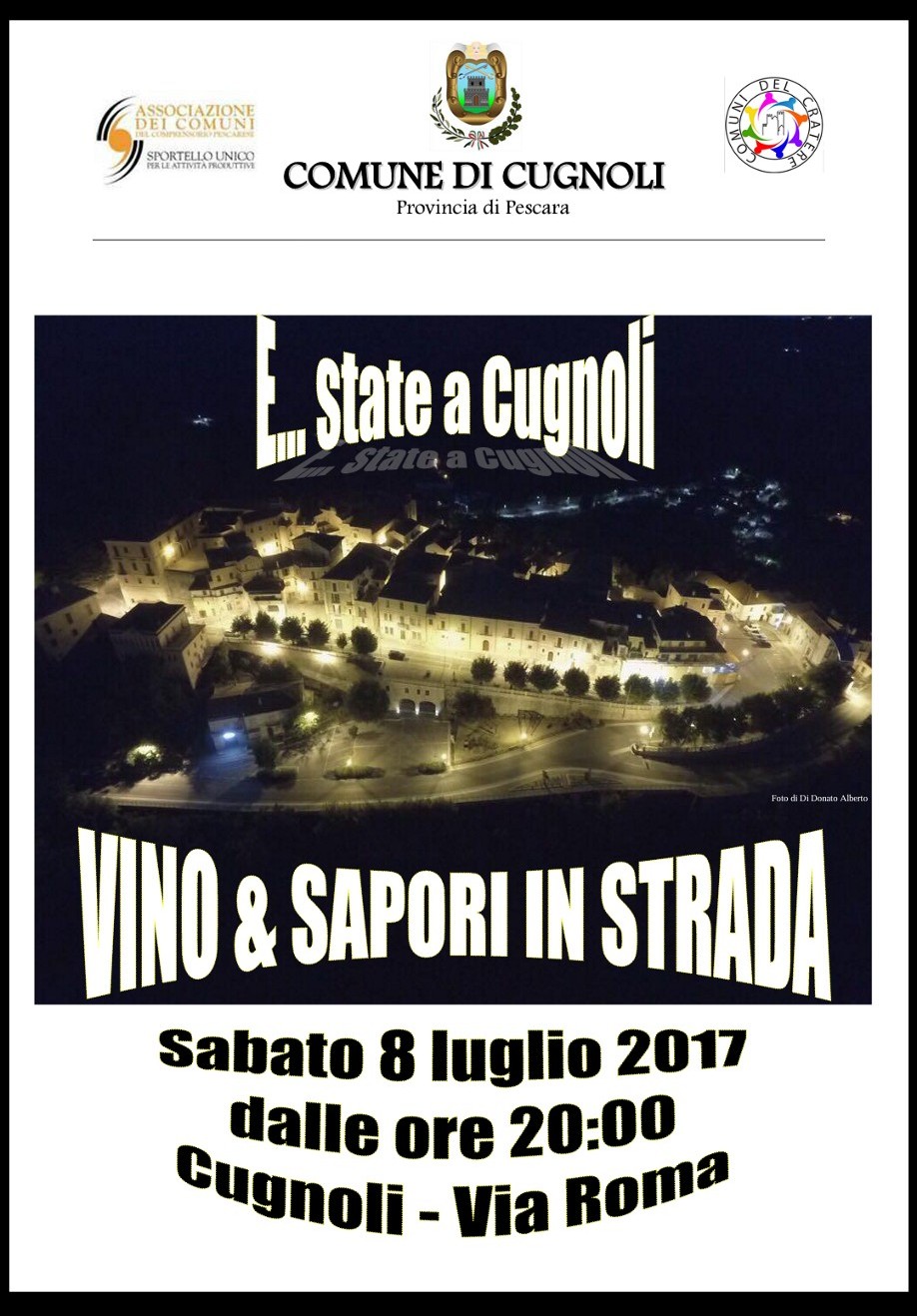 8 luglio 2017 - VINO & SAPORI IN STRADA